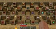 Large Minecraft item frame wall (Image via webframes)